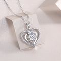 Lens Of Time Necklace - 1ct Moissanite