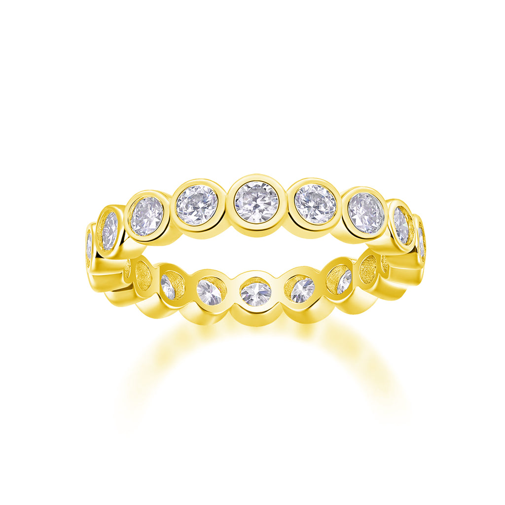 Stellar Core Moissanite Ring