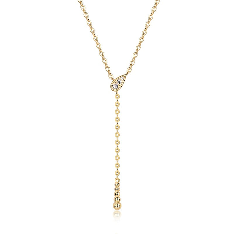 Sun Ritual Moissanite Necklace - Gold-Plated Silver