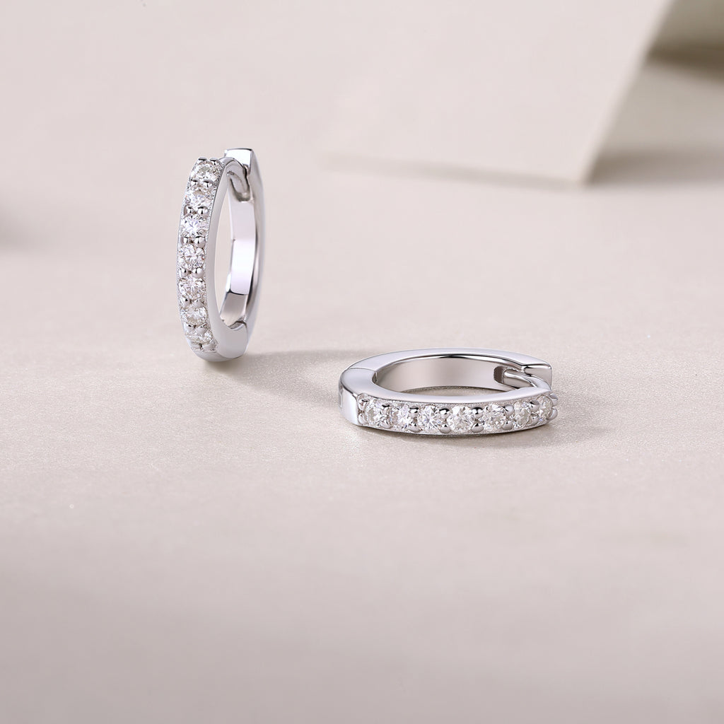 Fomalhaut Moissanite Stud Earrings S925 Silver