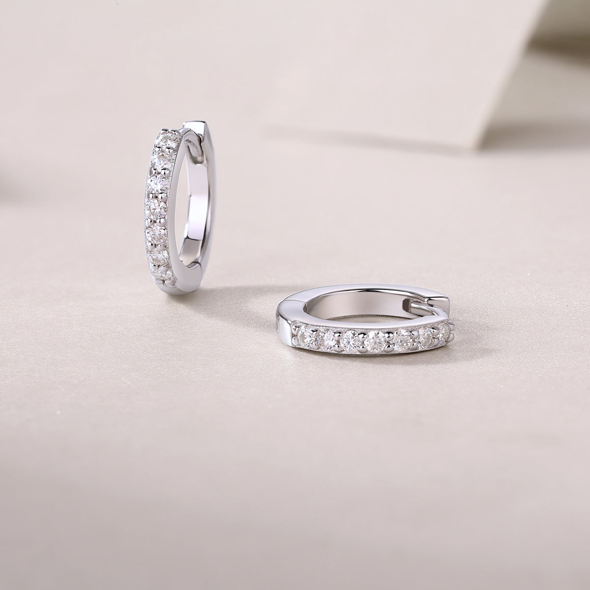 Fomalhaut Moissanite Stud Earrings S925 Silver