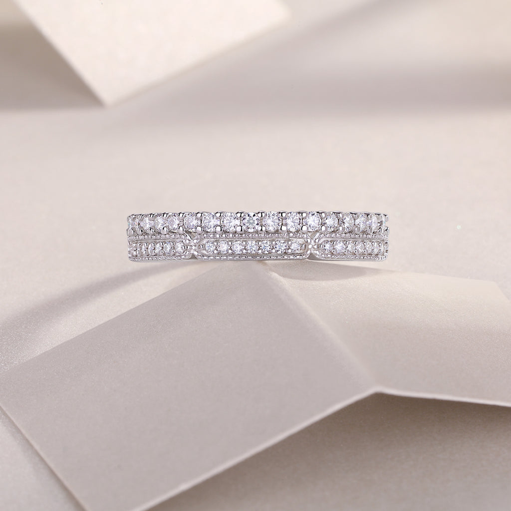 Secret Realm Moissanite Ring S925 Silver