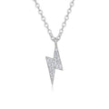 Thunder Glow Moissanite Necklace - S925 Silver