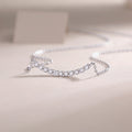 Aldebaran Moissanite Necklace - Platinum