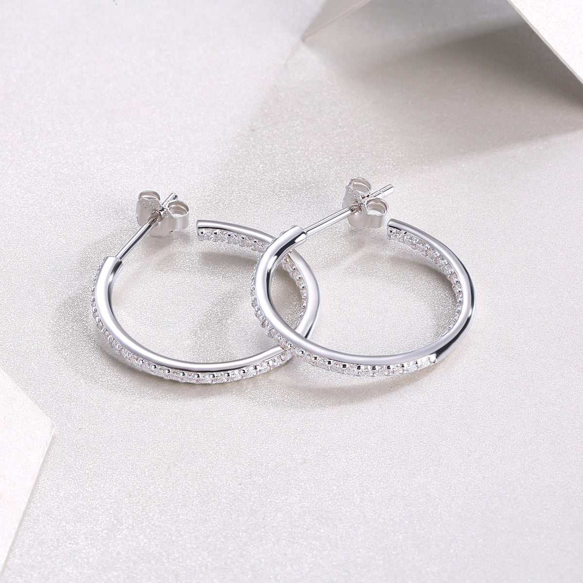 Moon Priestess Moissanite Earrings S925 Silver