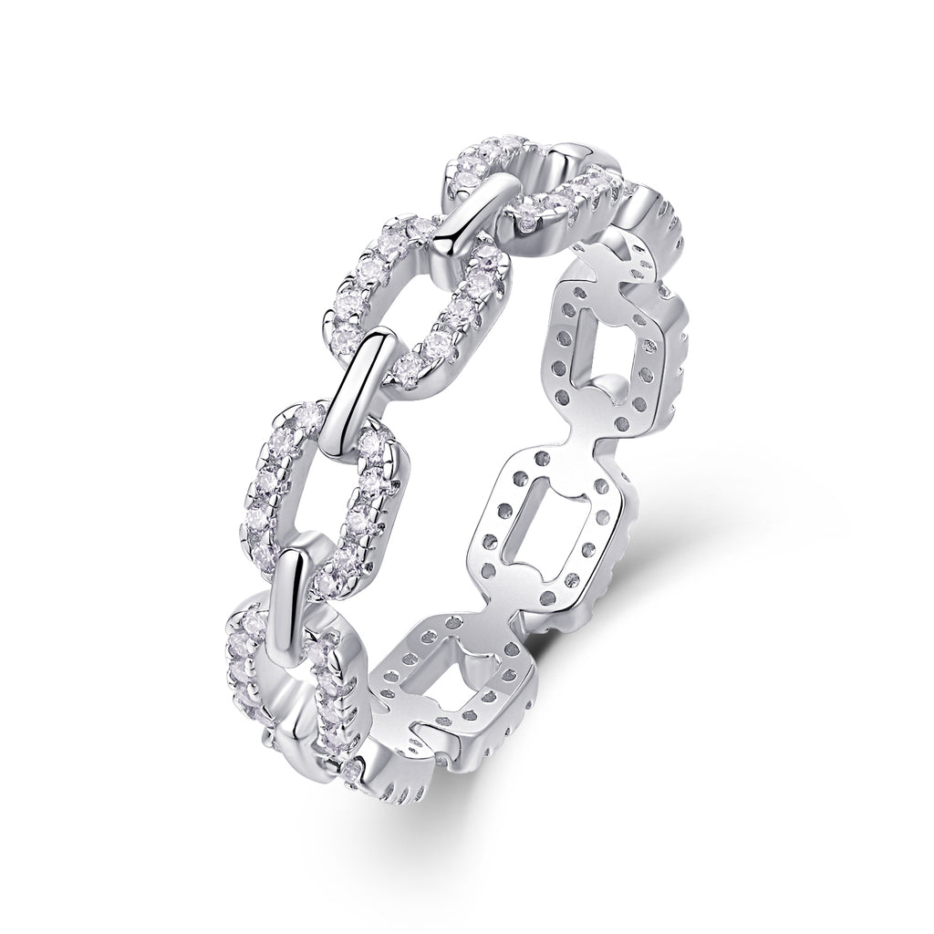 Locked In Love Moissanite Ring - S925