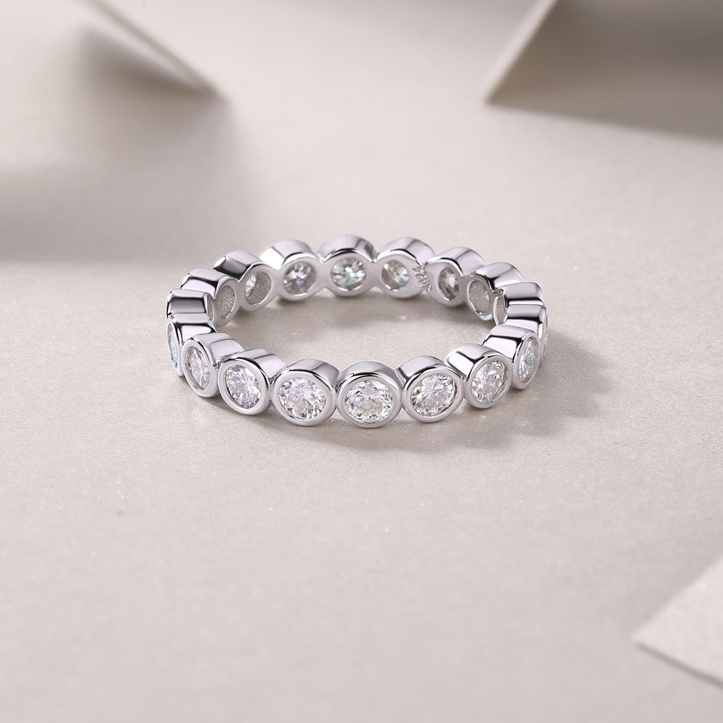 Stellar Core Moissanite Ring