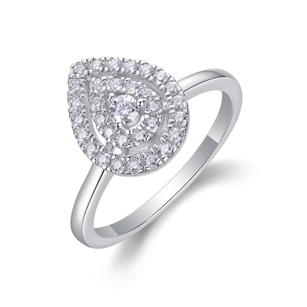 Magnetic North Moissanite Ring S925 Silver