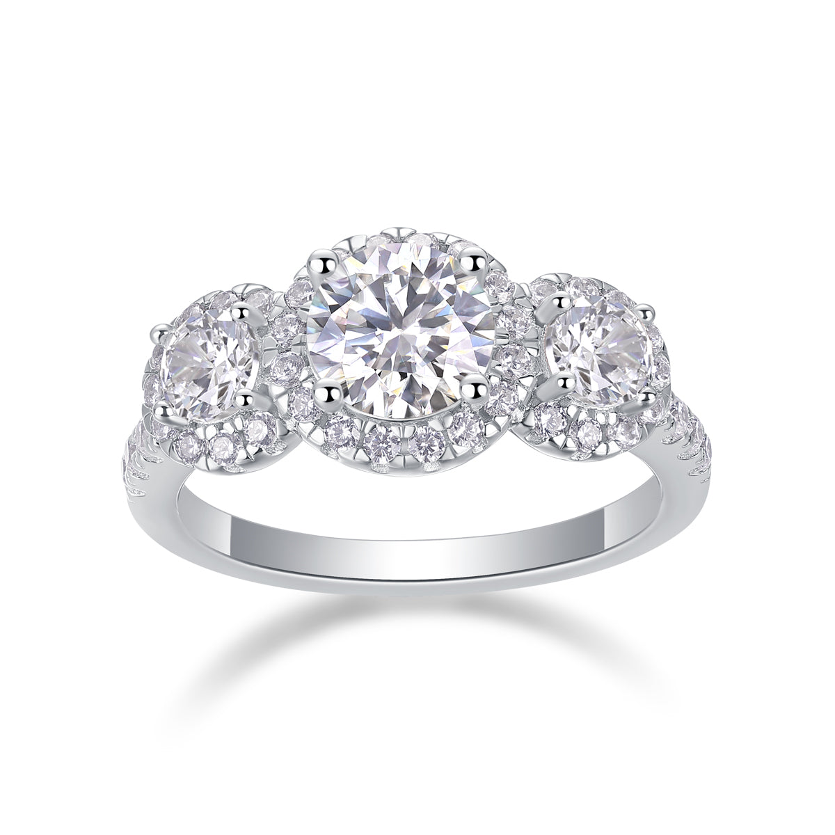 Perihelion Ring 1 Carat Moissanite S925 Silver