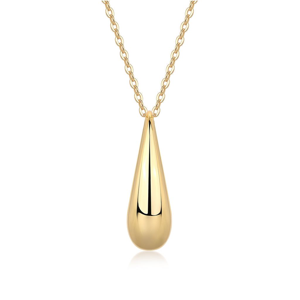 Golden Sky Cloud Moissanite Necklace