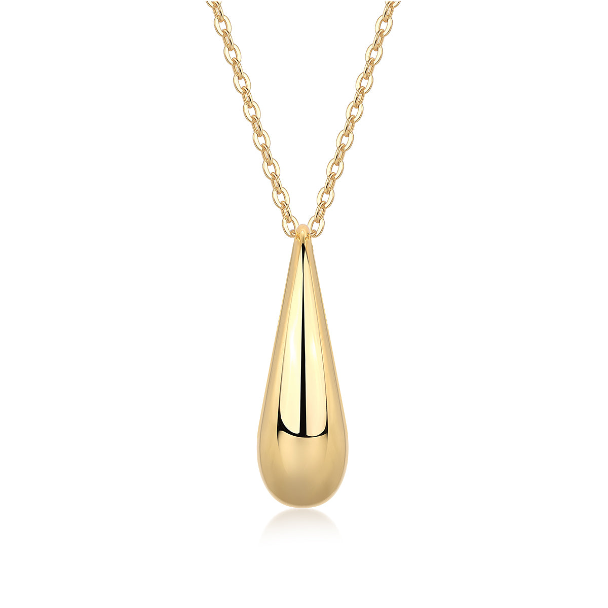 Golden Sky Cloud Moissanite Necklace