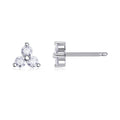 Sky Fragment Moissanite Stud Earrings