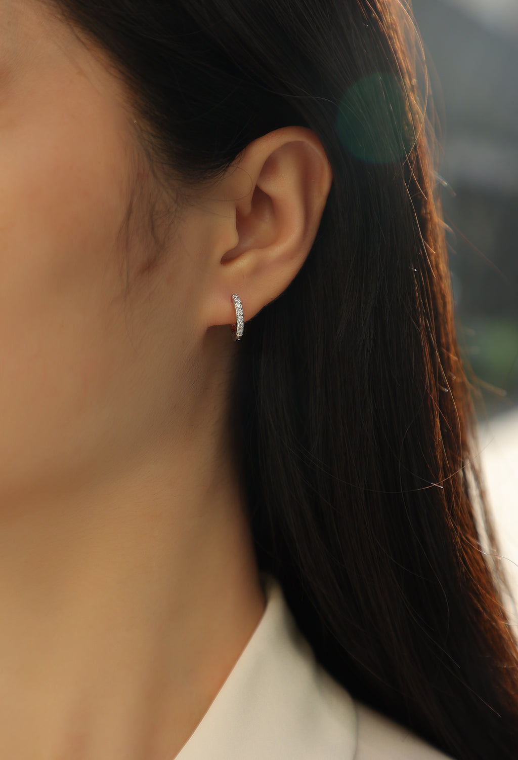 Fomalhaut Moissanite Stud Earrings S925 Silver