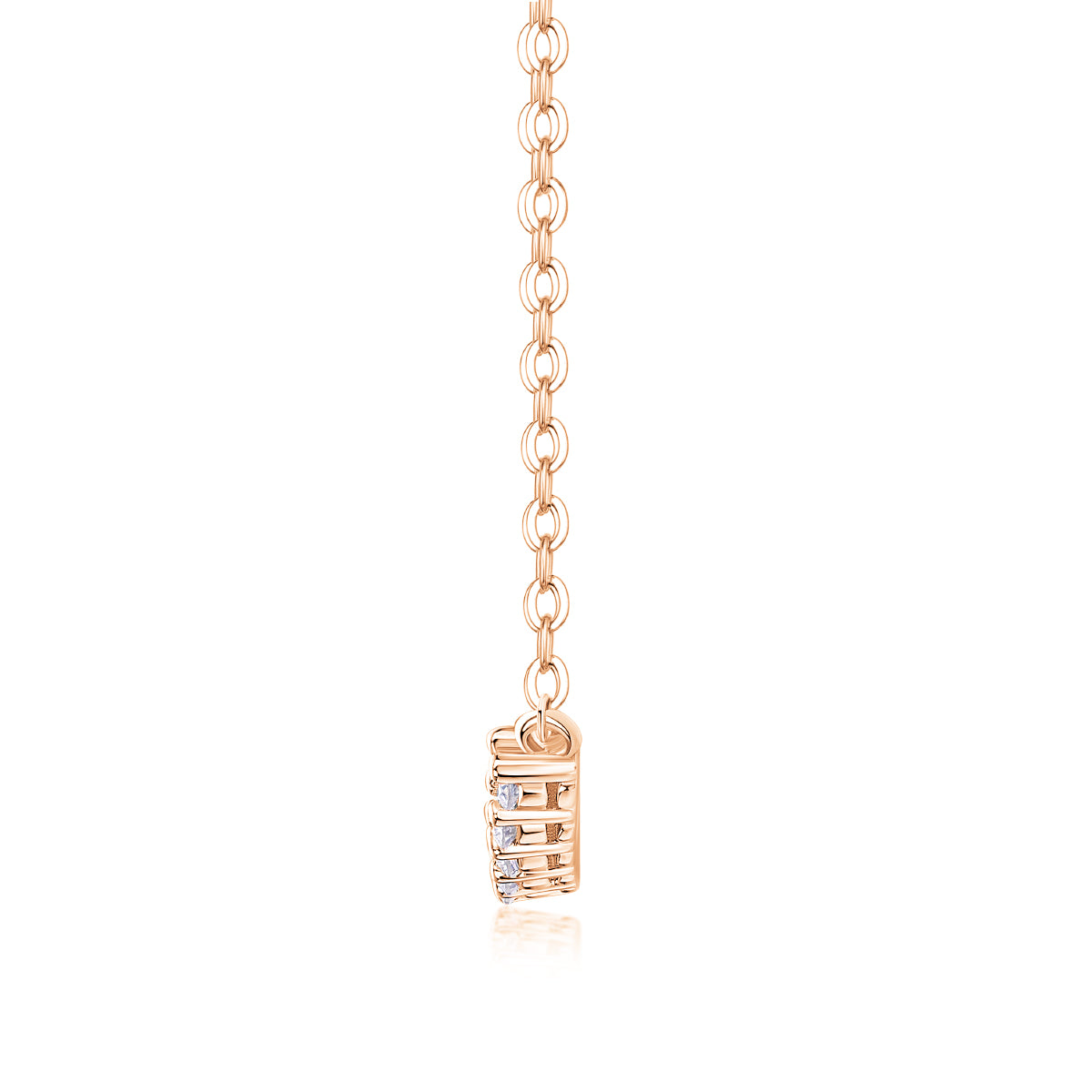 Aldebaran Moissanite Necklace - Platinum