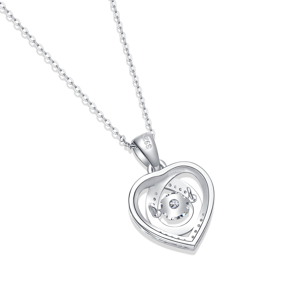 Pure Glimmer Moissanite Necklace - S925 Silver