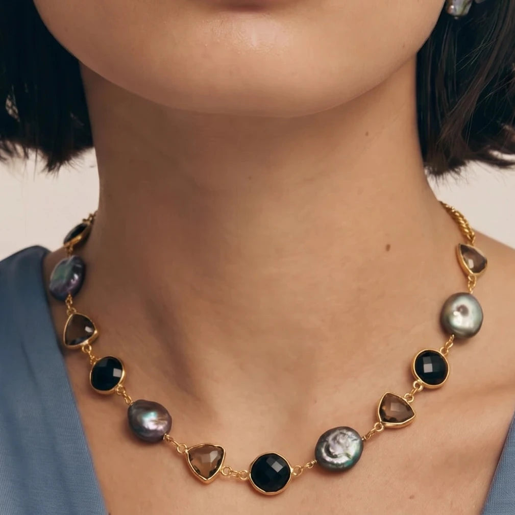 Baroque Luxe Statement Necklace