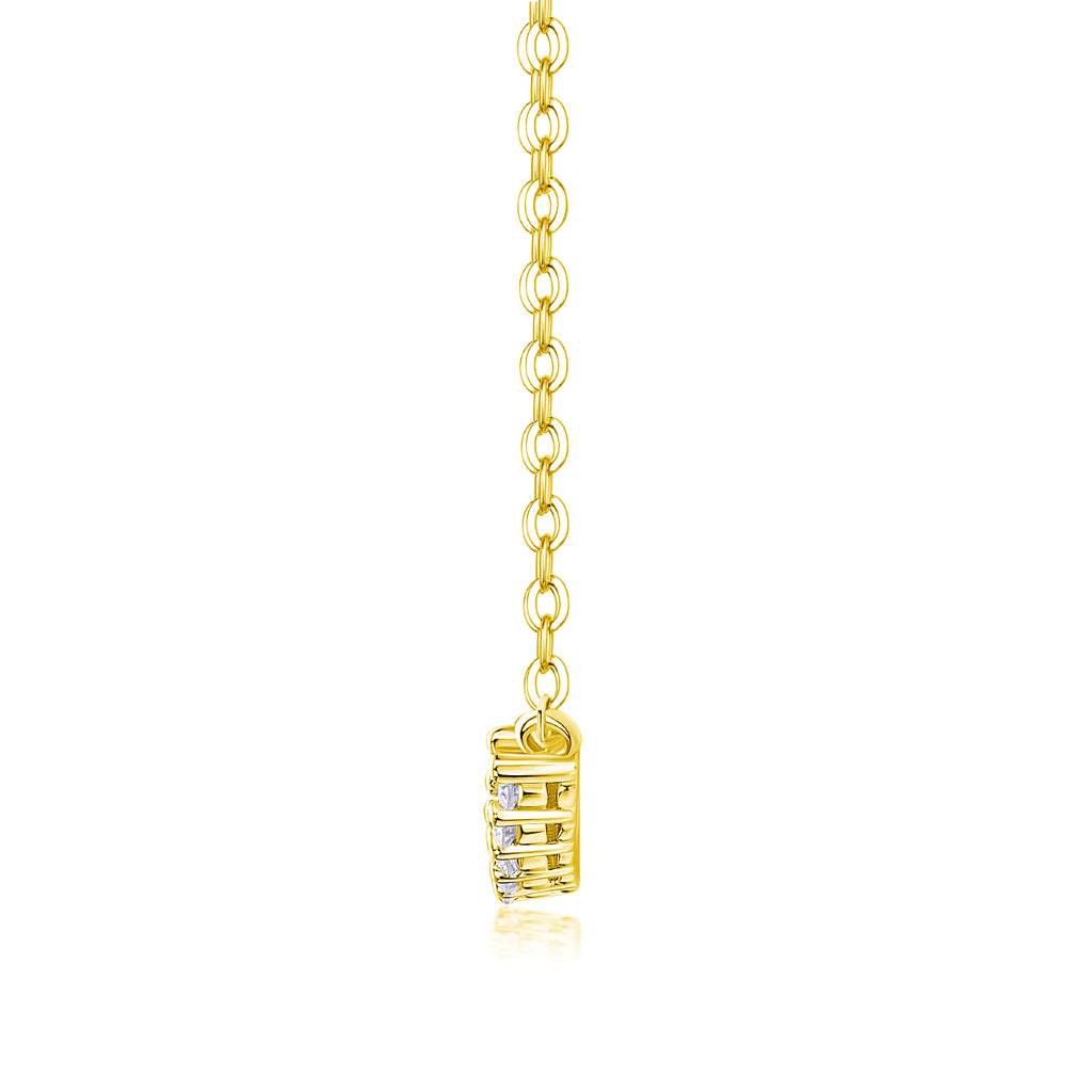 Aldebaran Moissanite Necklace - Platinum
