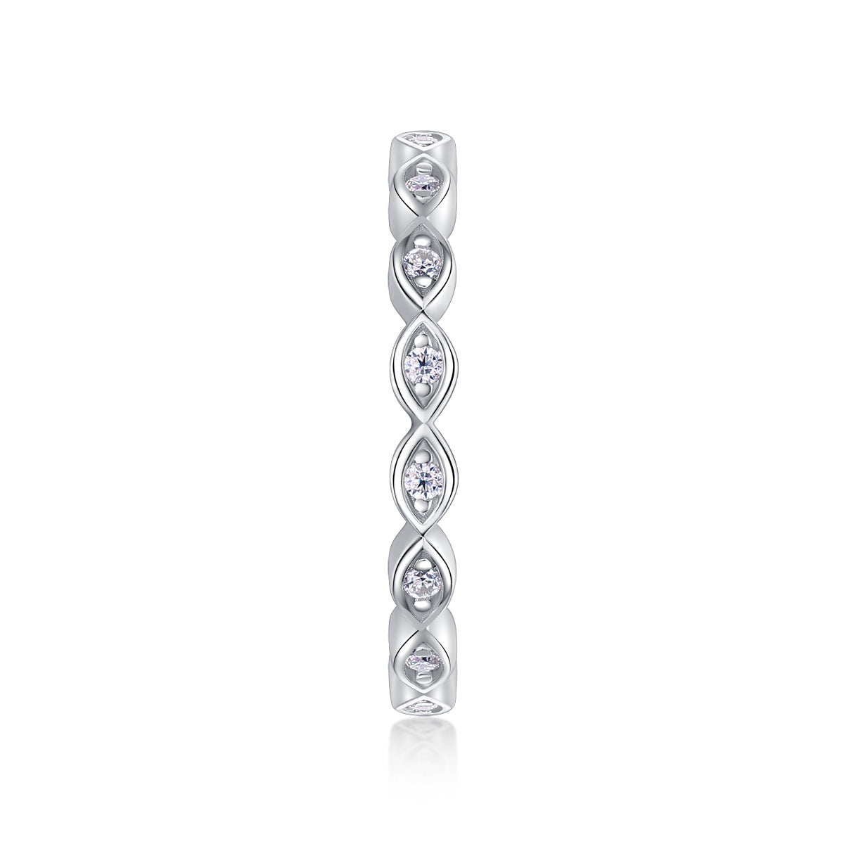 Pleiades Moissanite Ring S925 Silver