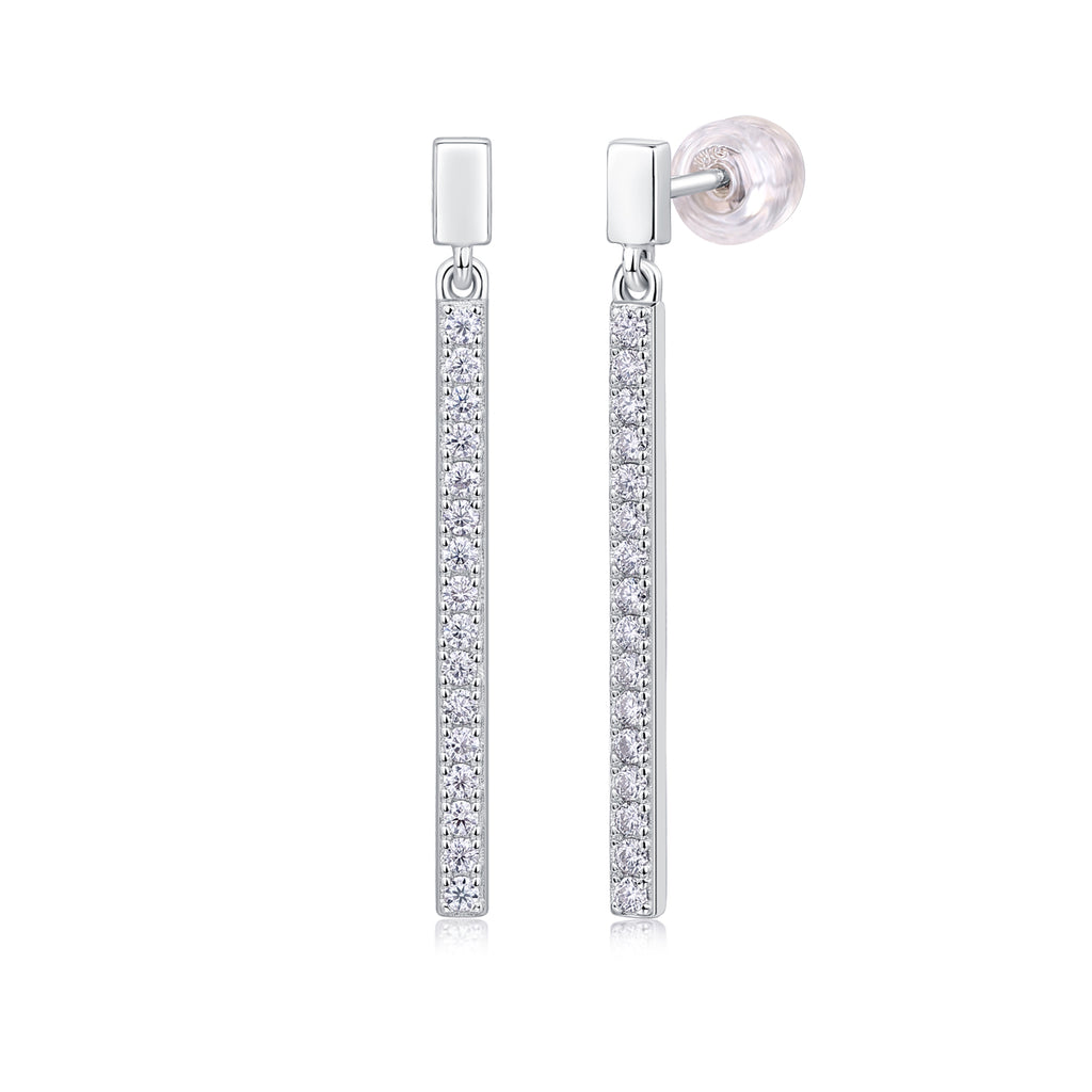 Stellar Moissanite Waterfall Earrings S925