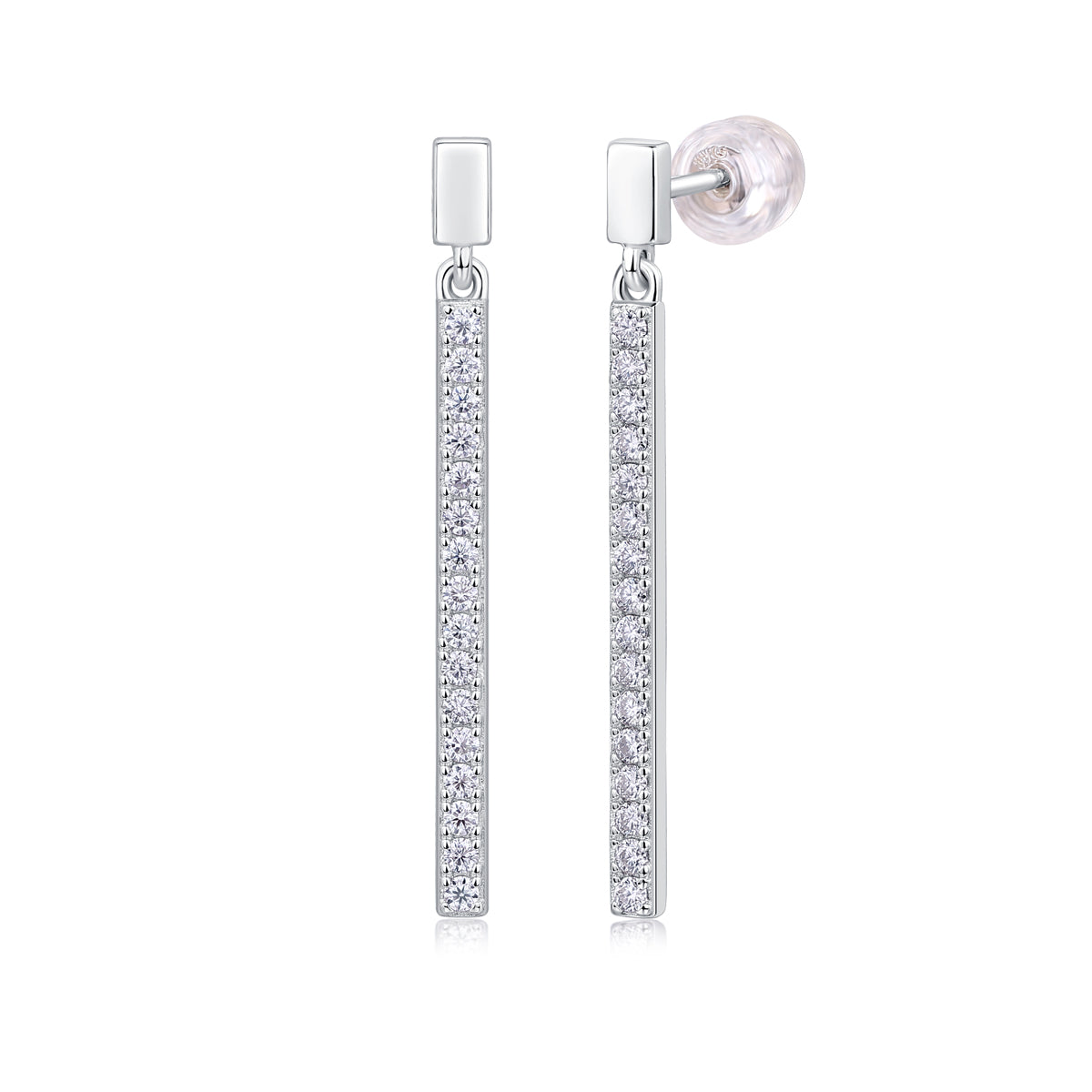 Stellar Moissanite Waterfall Earrings S925