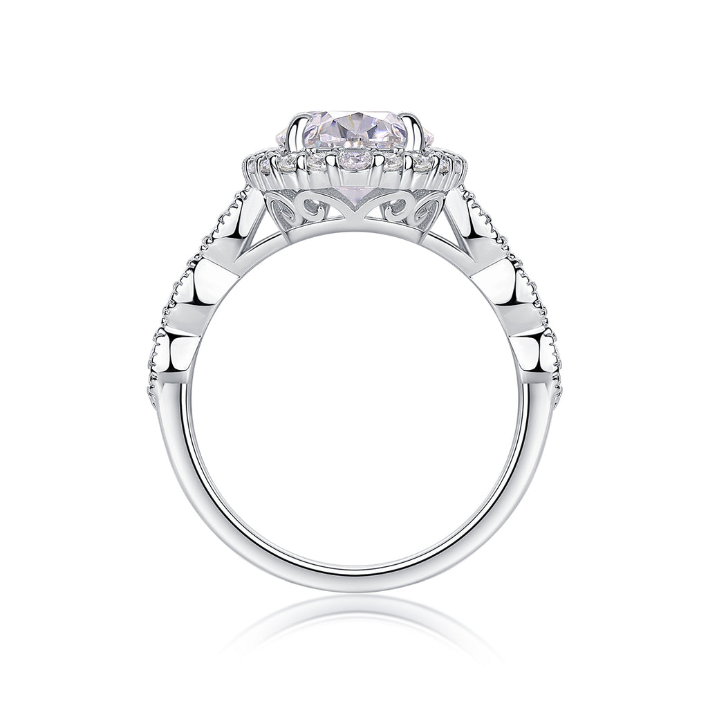 Star Cluster Moissanite Ring - S925 Silver