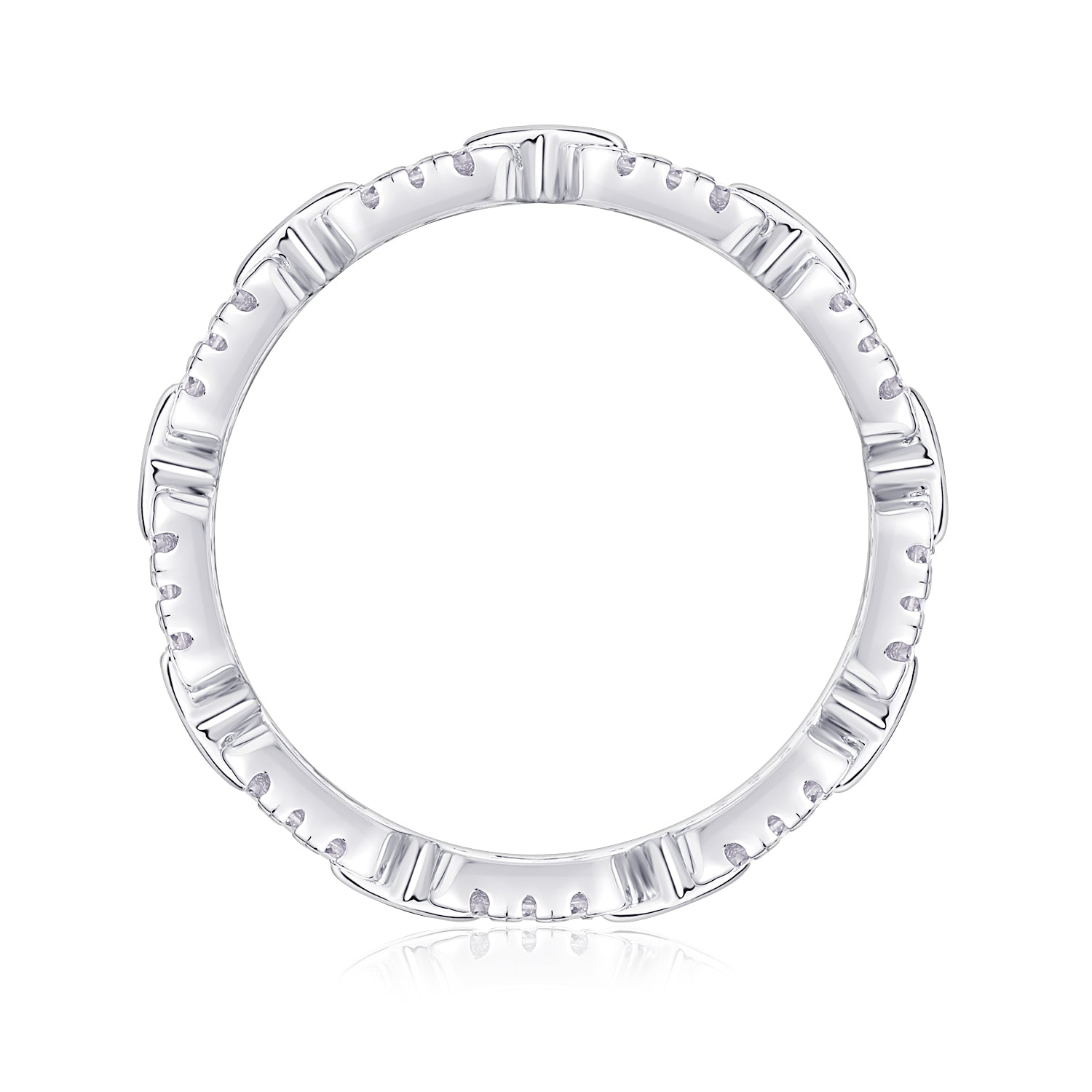 Locked In Love Moissanite Ring - S925