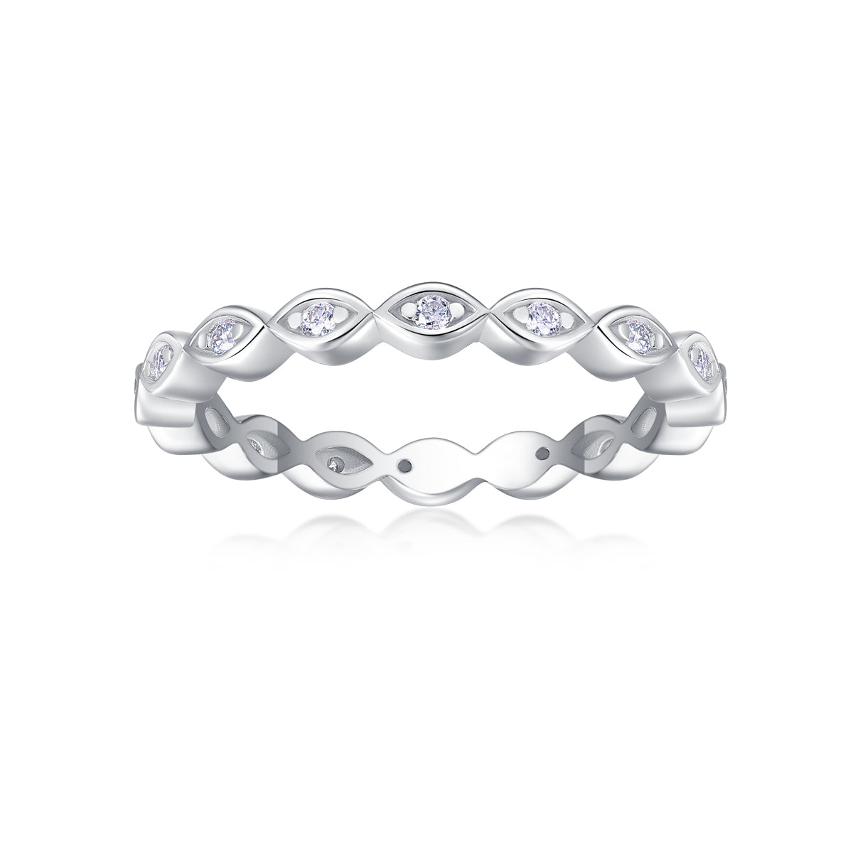Pleiades Moissanite Ring S925 Silver