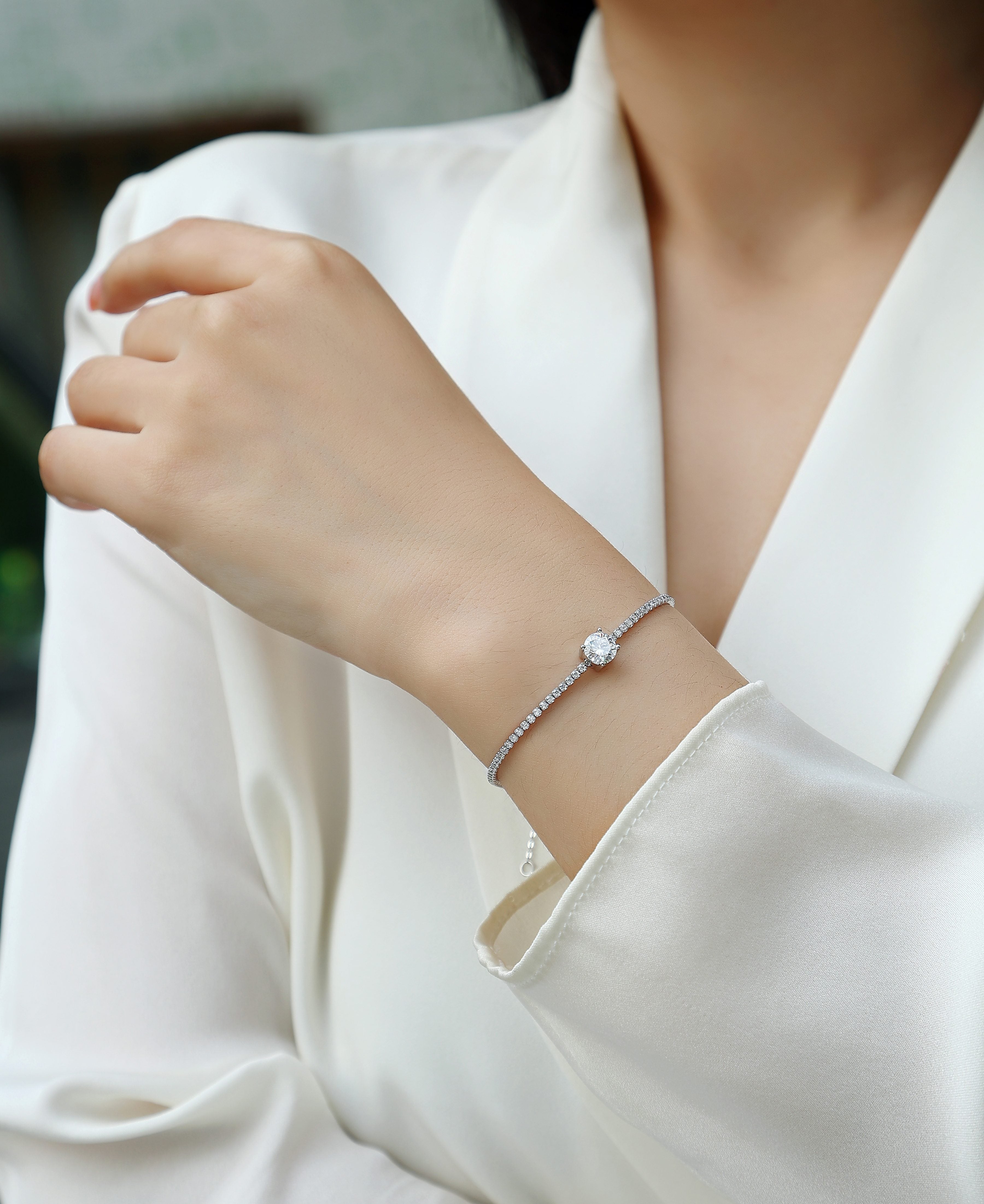 Star Oath Moissanite Bracelet - 1 Carat