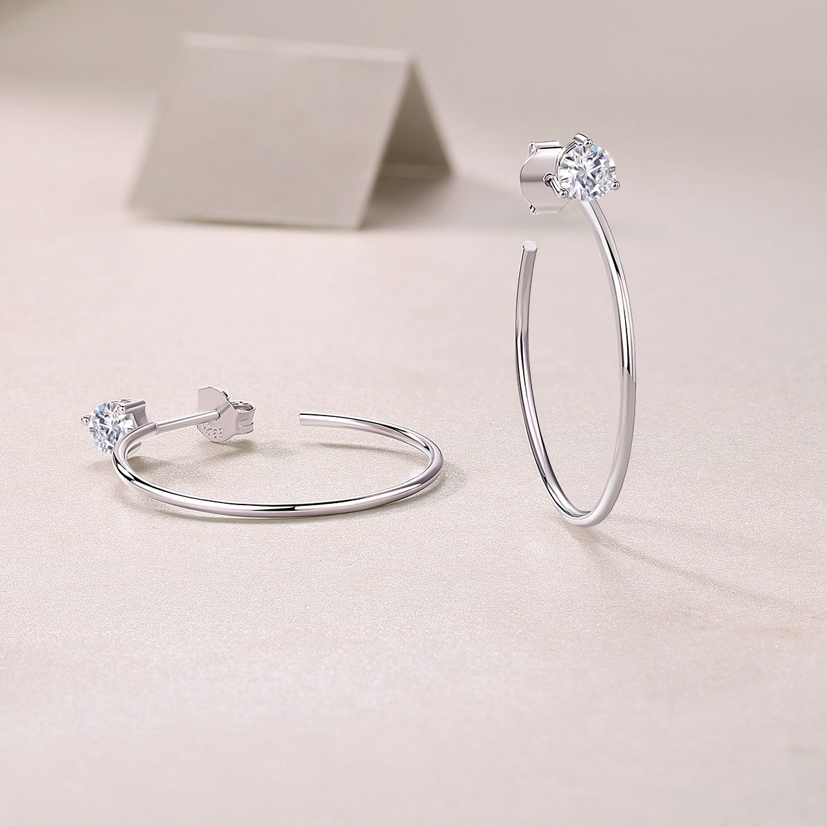 Zenith Glow Moissanite Earrings S925 Silver