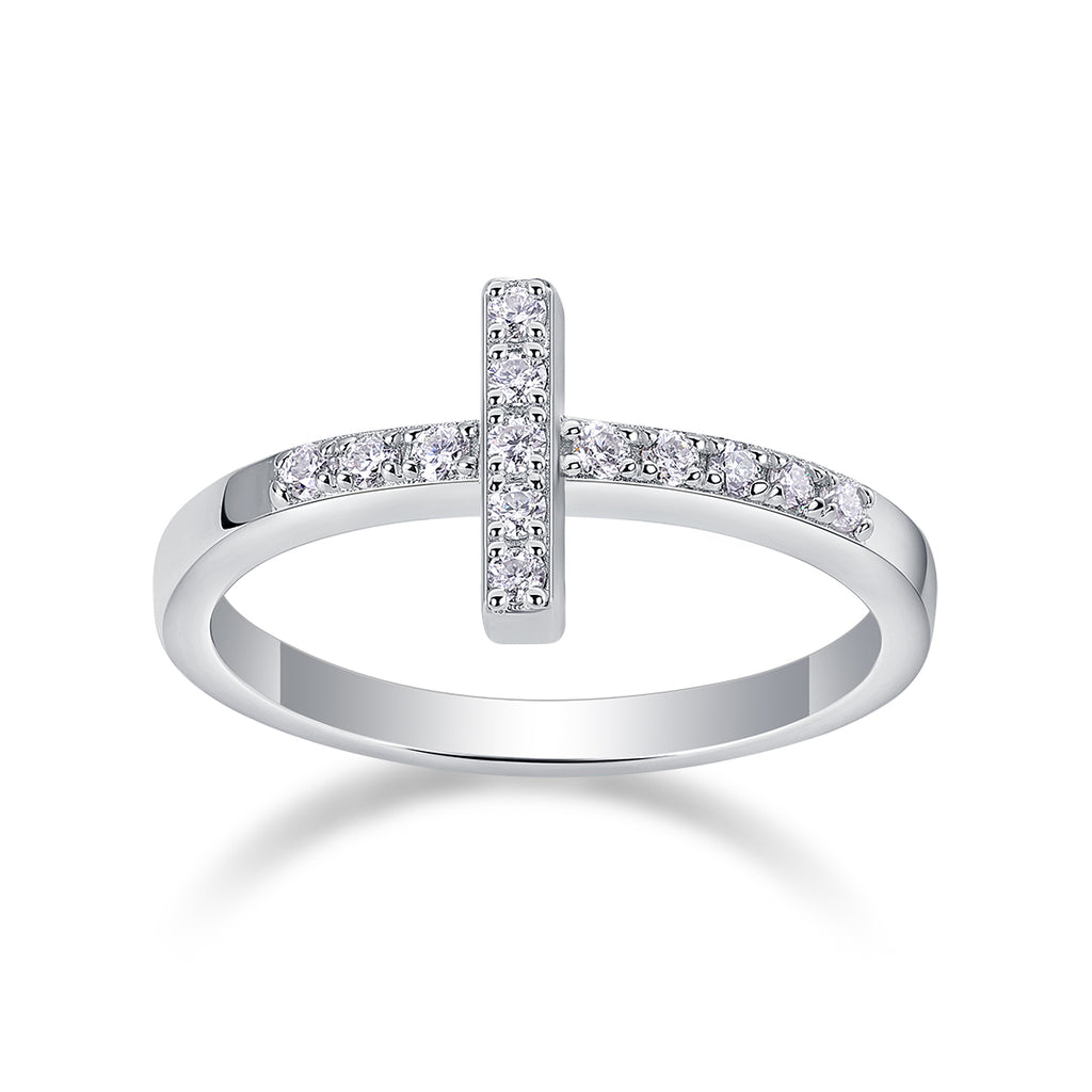Holy Light Cross Ring Moissanite S925 Silver