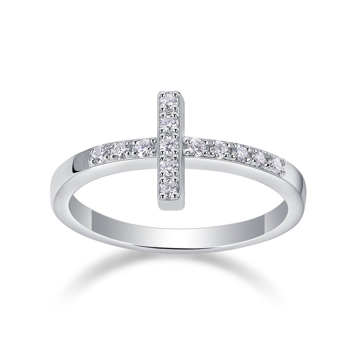 Holy Light Cross Ring Moissanite S925 Silver
