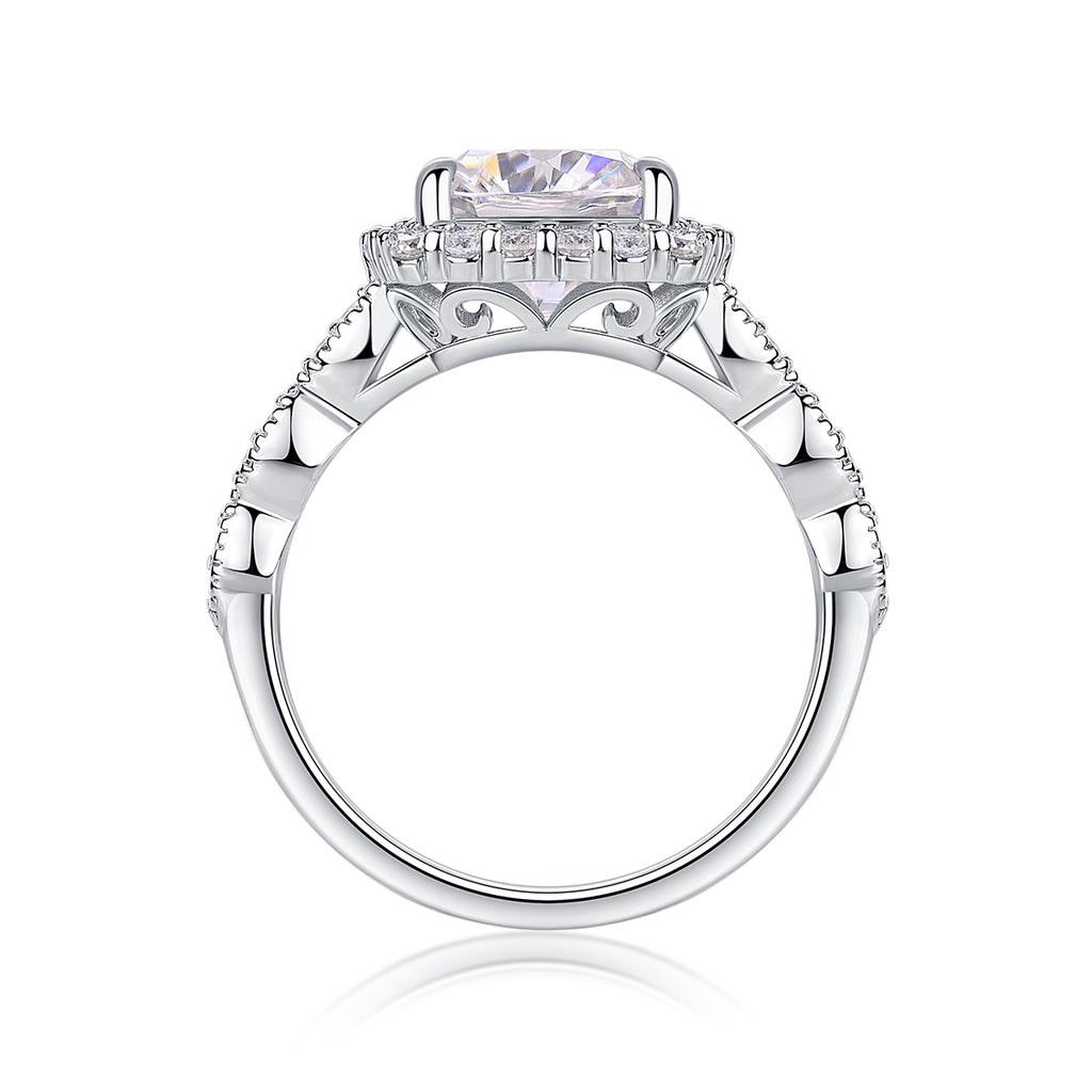 Rigel Blue Moissanite Ring S925 Silver