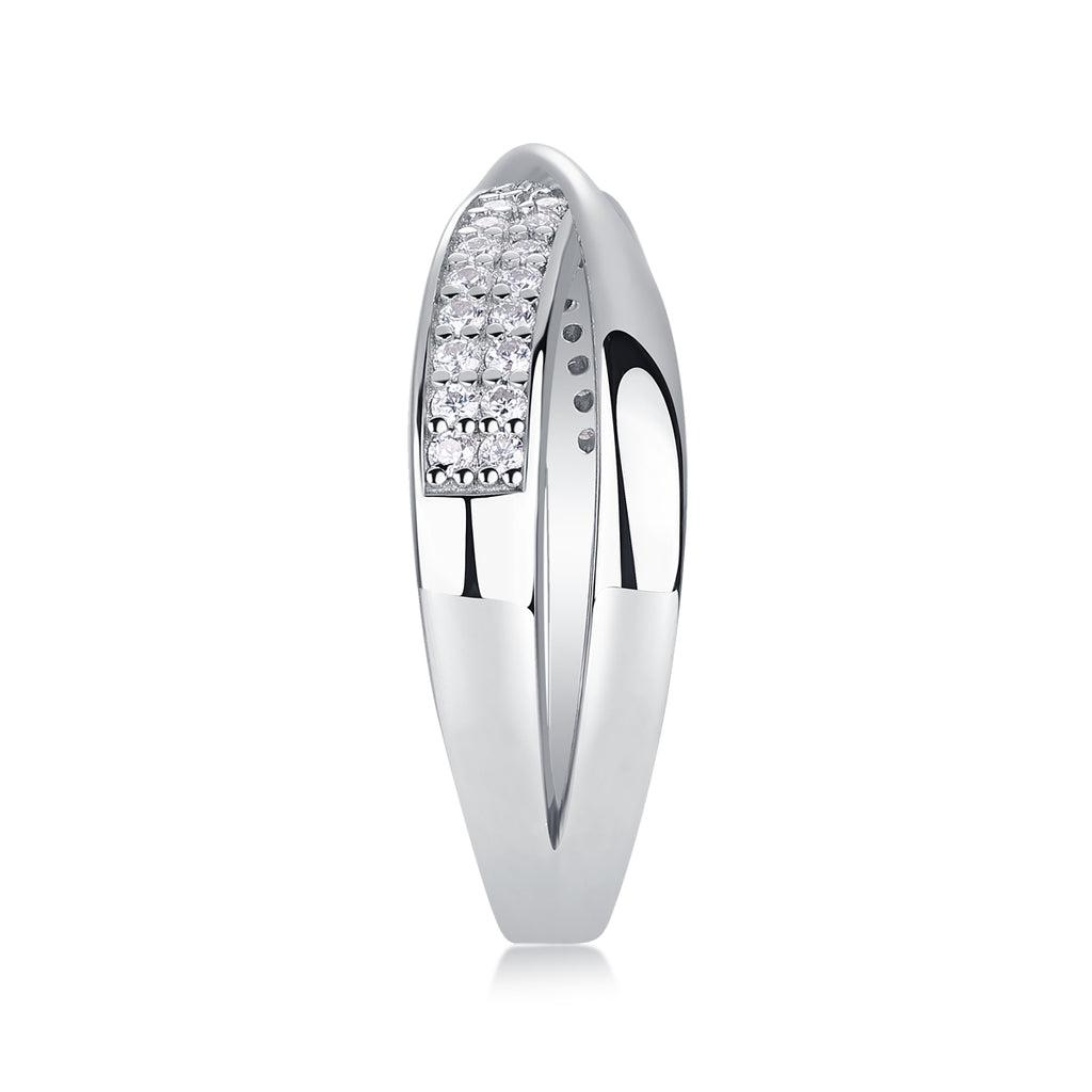 Dexterous Moissanite Ring - S925 Silver Platinum