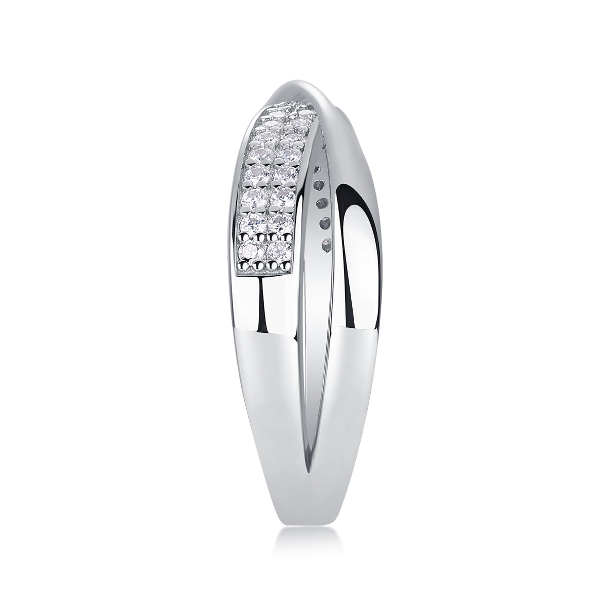 Dexterous Moissanite Ring - S925 Silver Platinum