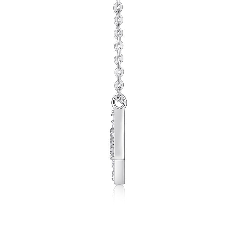 Thunder Glow Moissanite Necklace - S925 Silver