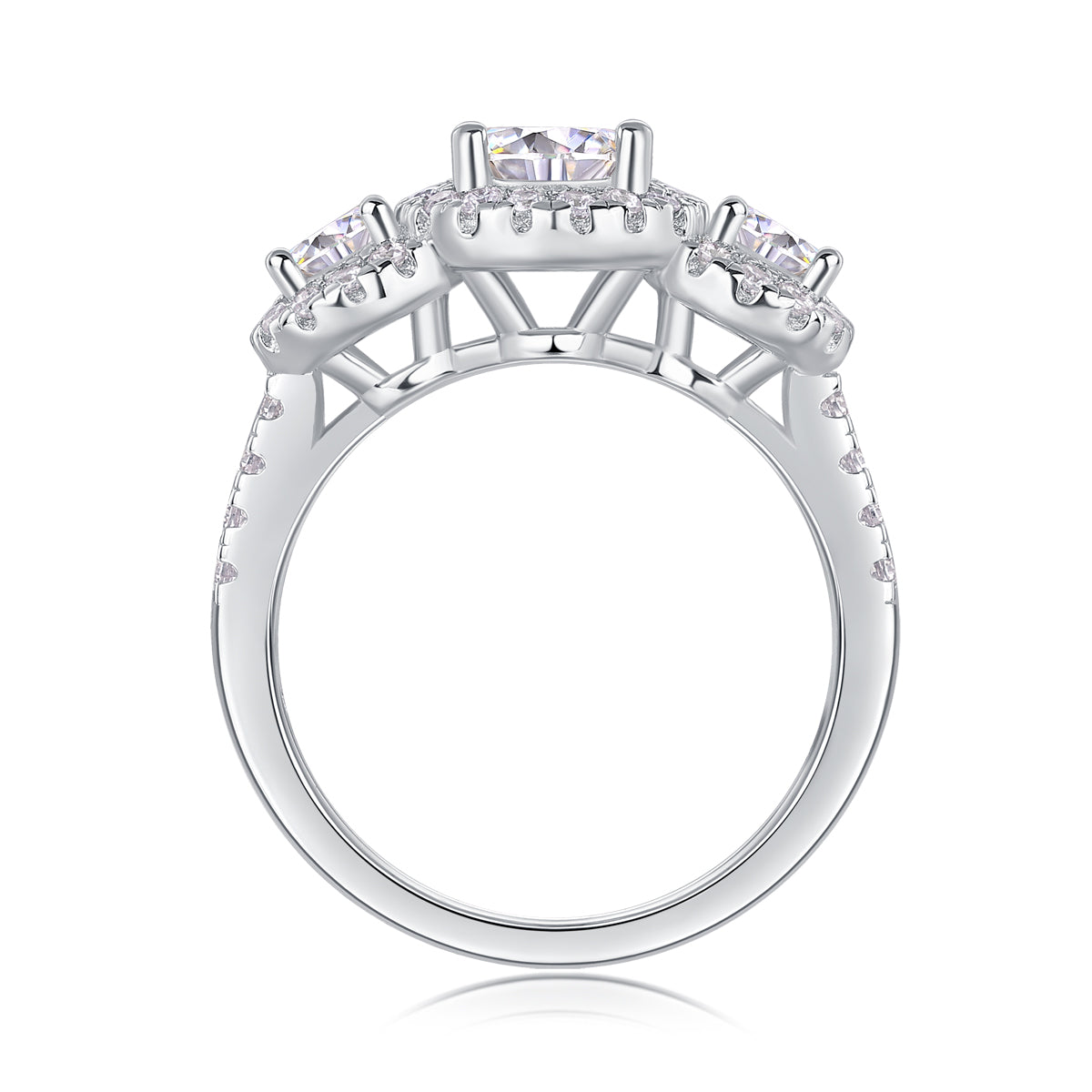Perihelion Ring 1 Carat Moissanite S925 Silver
