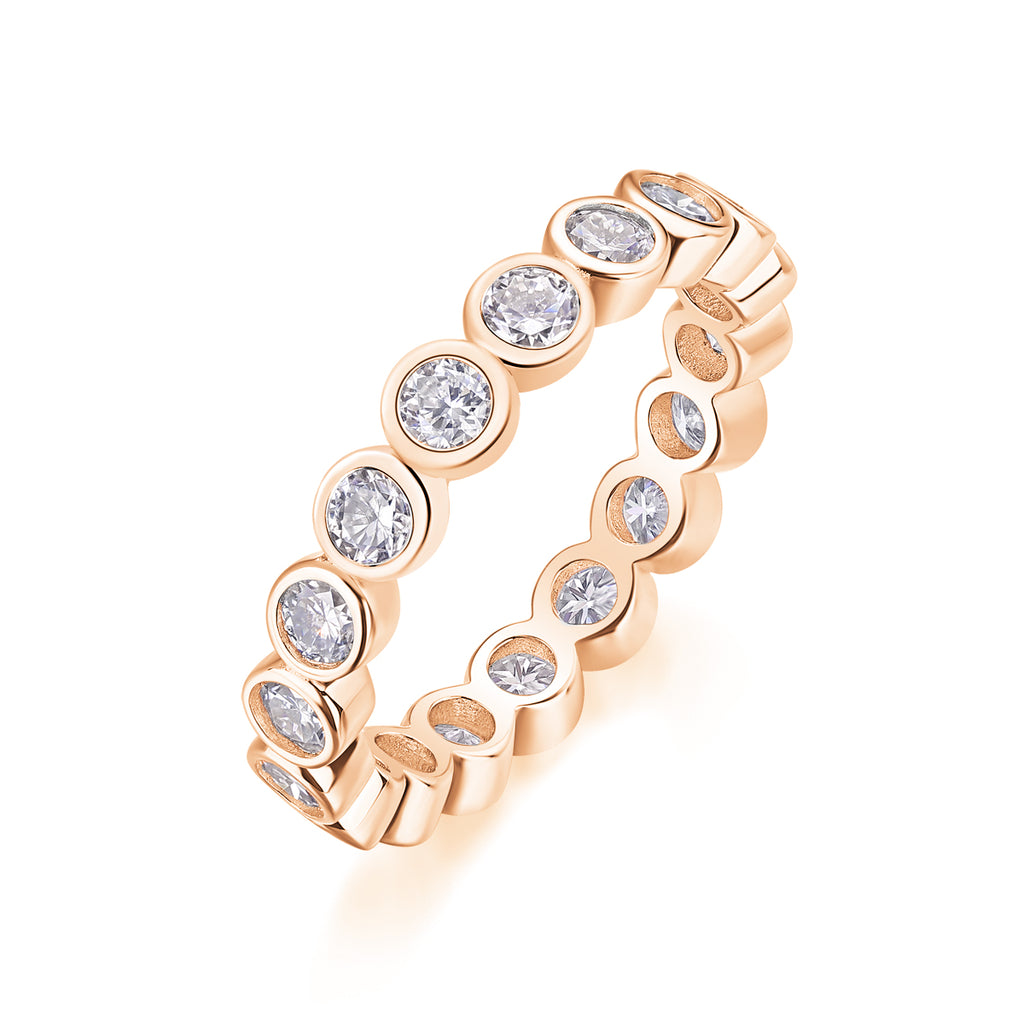Stellar Core Moissanite Ring