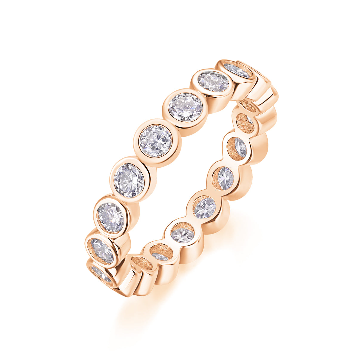 Stellar Core Moissanite Ring