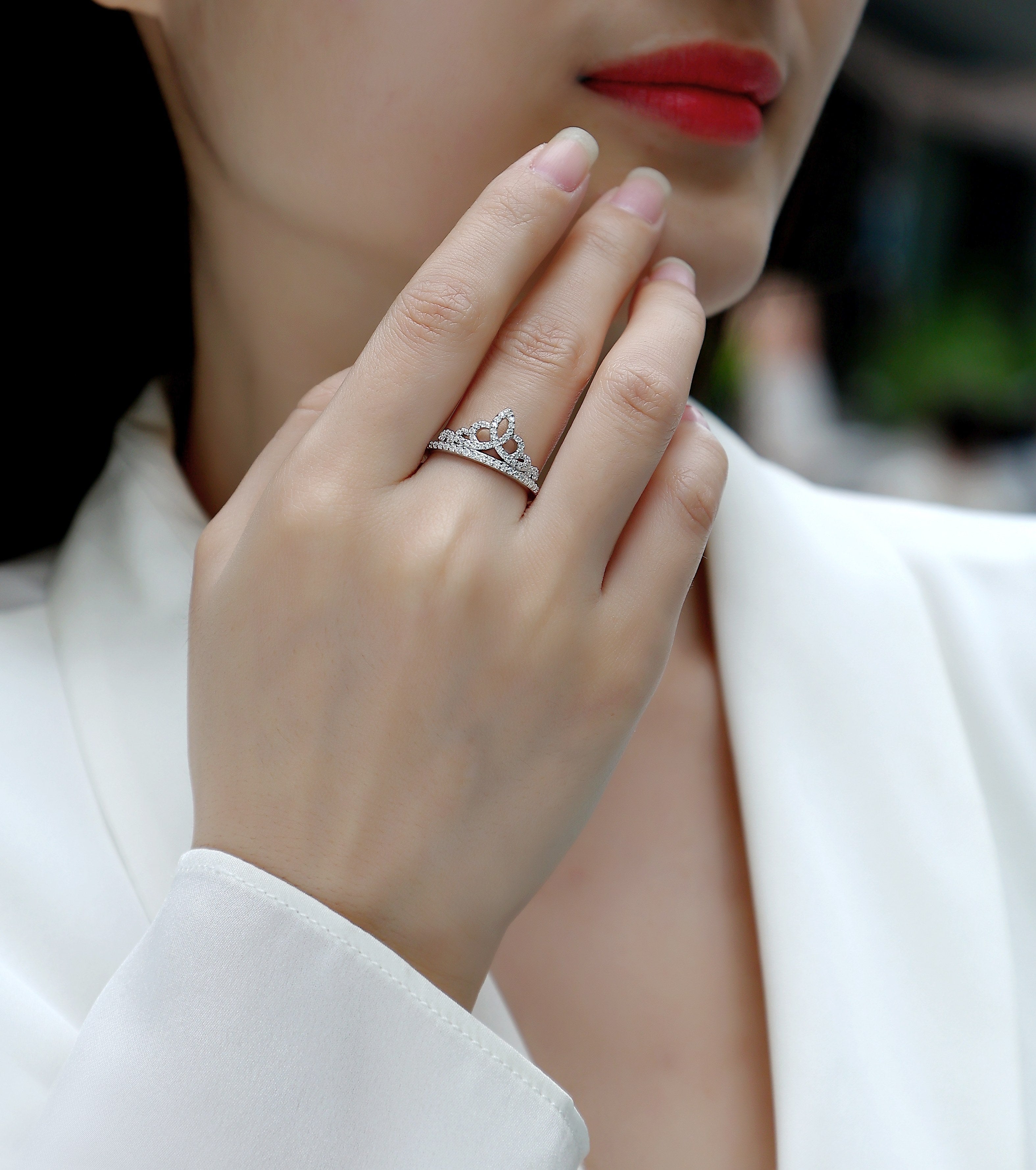 Lunar Crown Ring