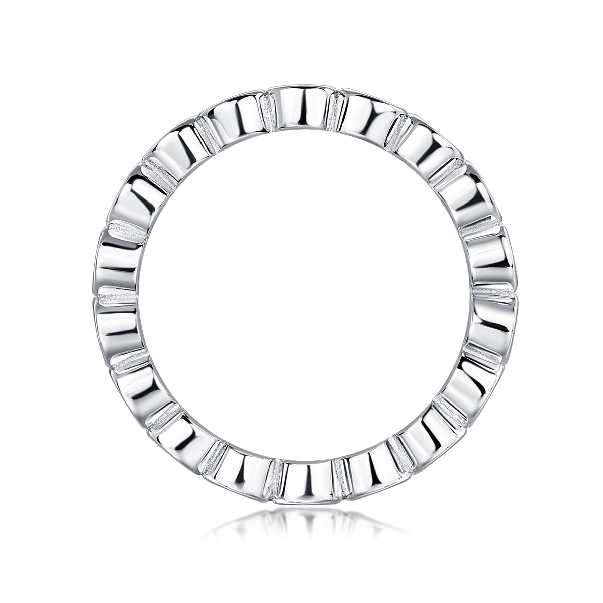 Stellar Core Moissanite Ring