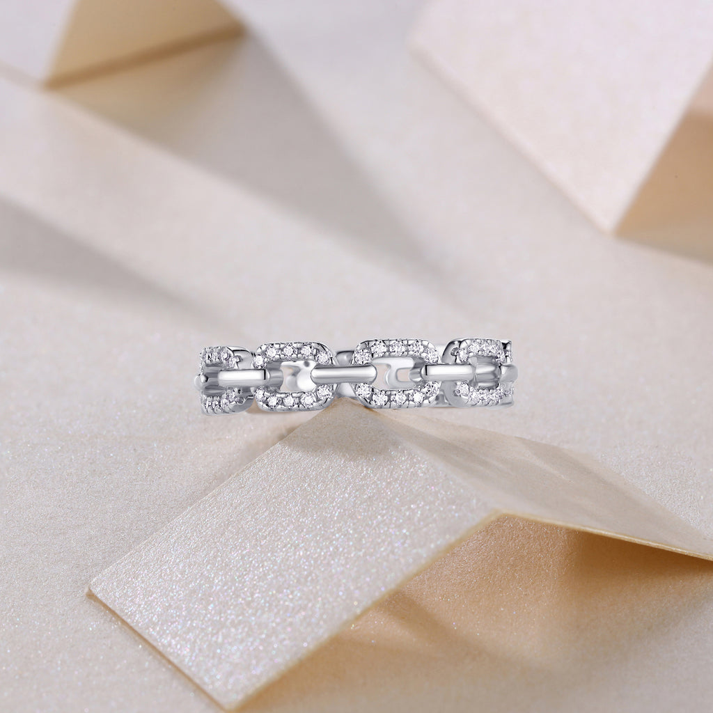 Locked In Love Moissanite Ring - S925