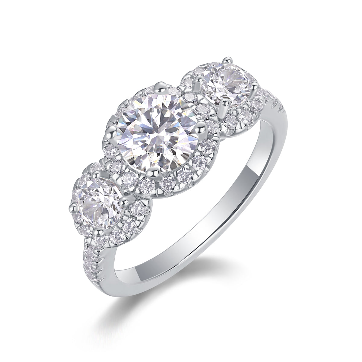 Perihelion Ring 1 Carat Moissanite S925 Silver