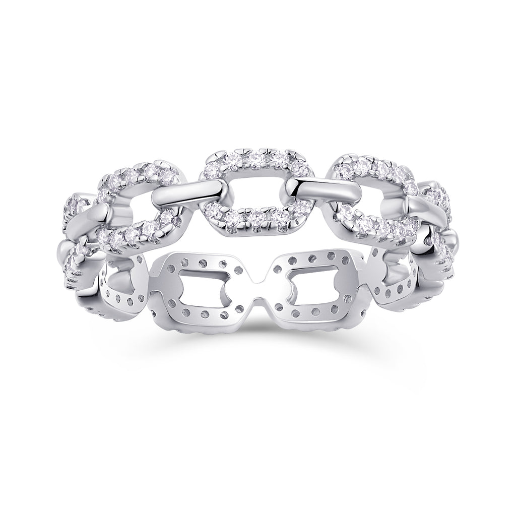 Locked In Love Moissanite Ring - S925