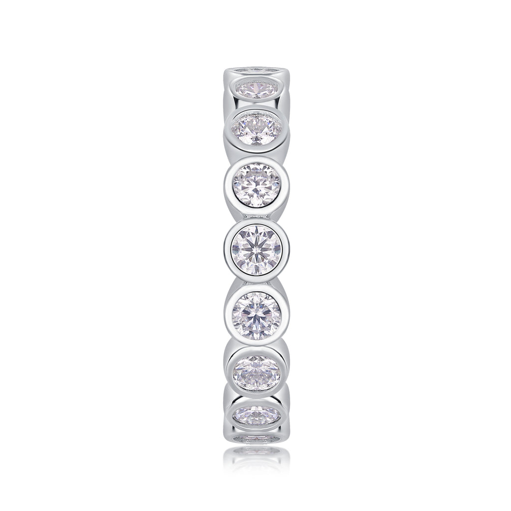 Stellar Core Moissanite Ring