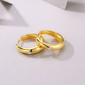 Pure Glimmer Cascade Moissanite Earrings Gold