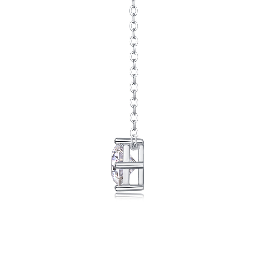 Sargas Moissanite Necklace 1 Carat S925 Silver