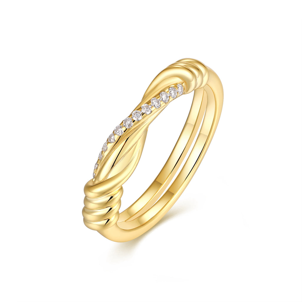 Milky Way Moissanite Ring