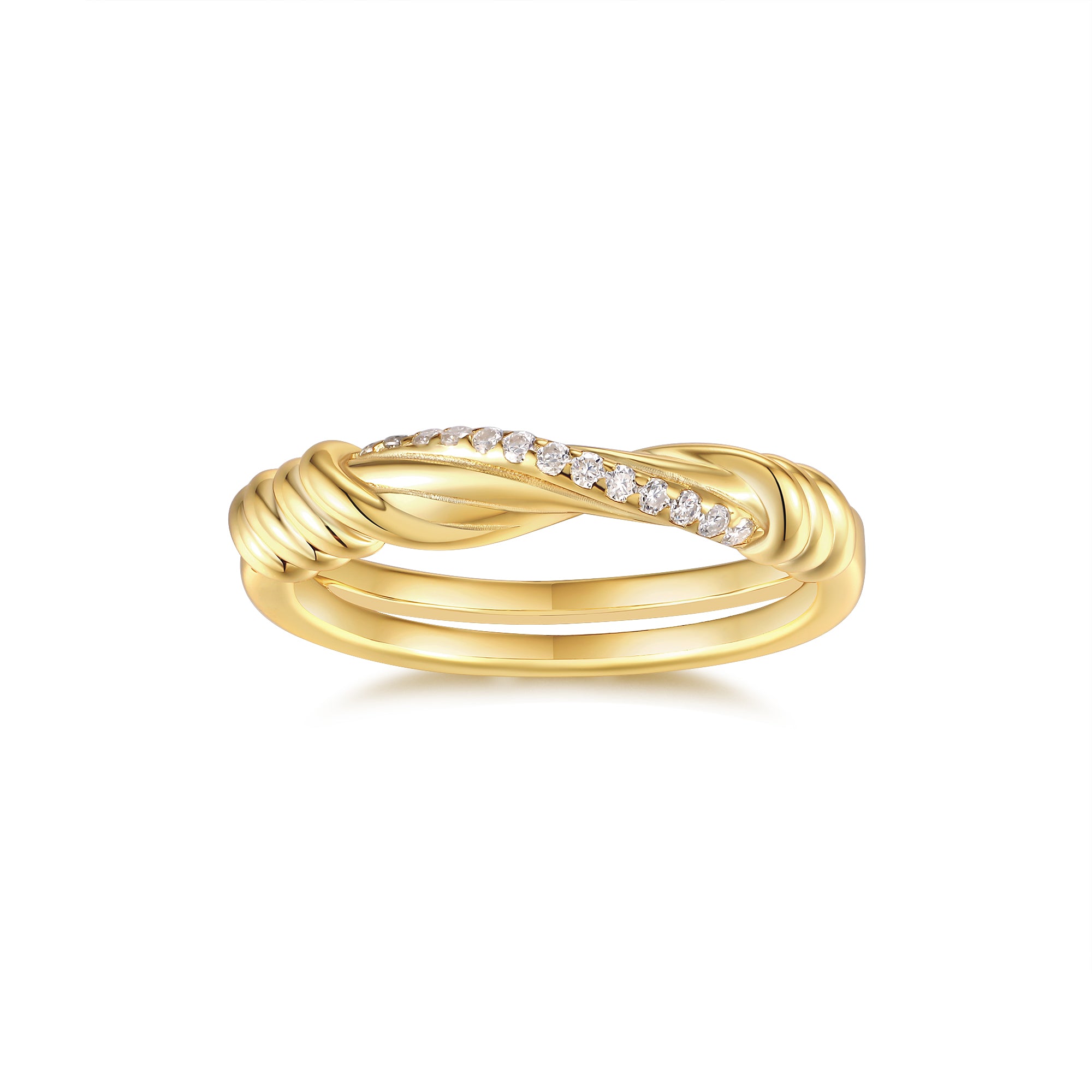 Milky Way Moissanite Ring