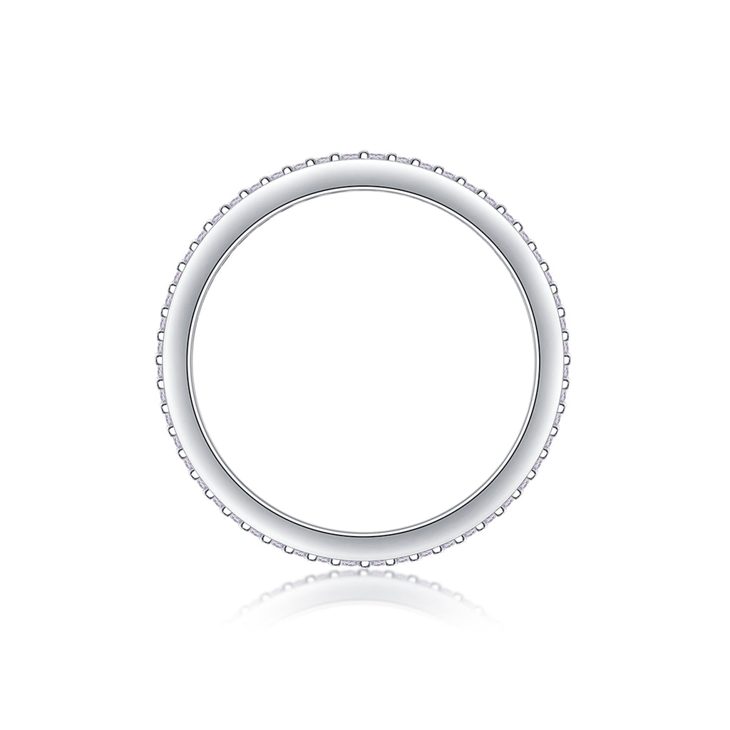Night Meridian Moissanite Ring S925 Silver