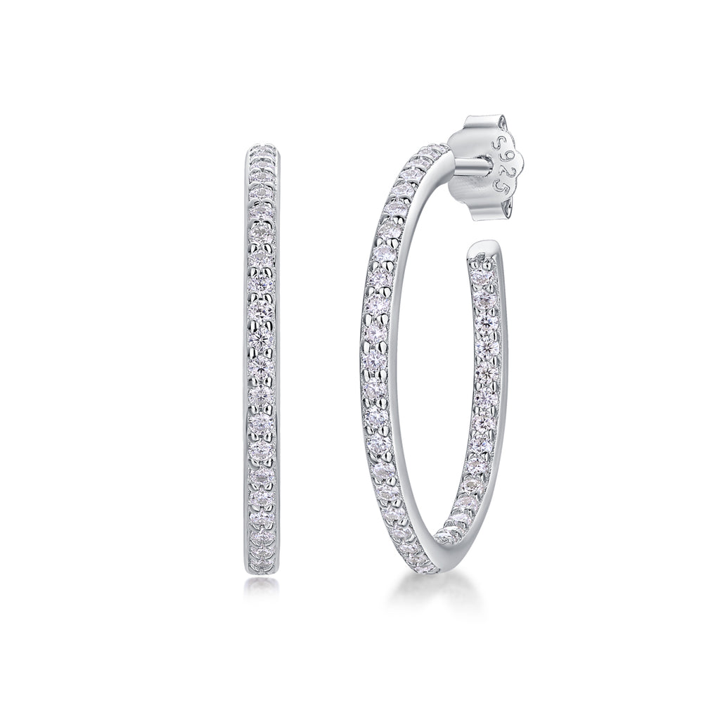 Moon Priestess Moissanite Earrings S925 Silver